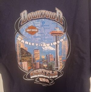 Harley-Davidson Seattle Skyline Tee